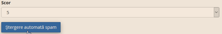 Stergere automata spam