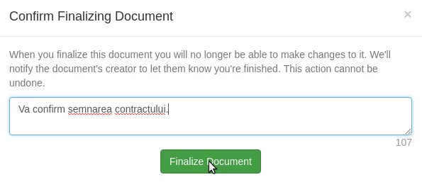 Завершення контракту Hostico