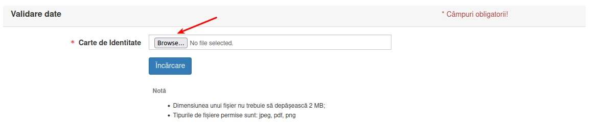 Завантаження документів ROTLD